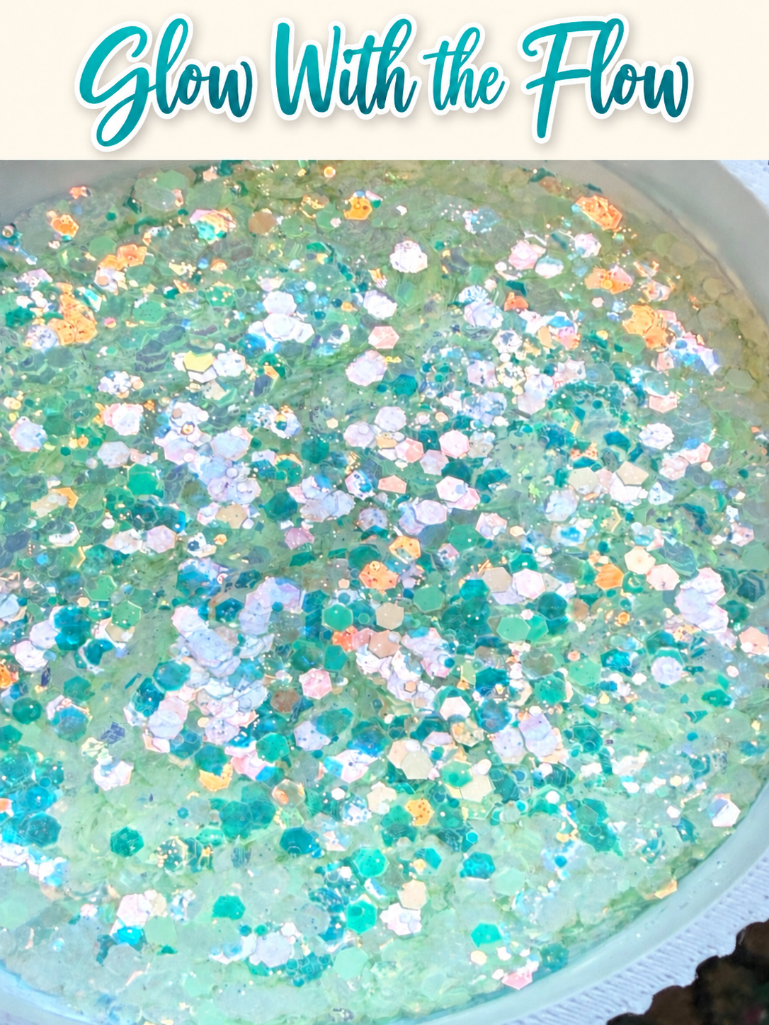 GLOW WITH THE FLOW CHUNKY Glow GLITTER