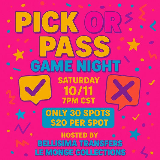 PICK OR PASS GAME NIGHT