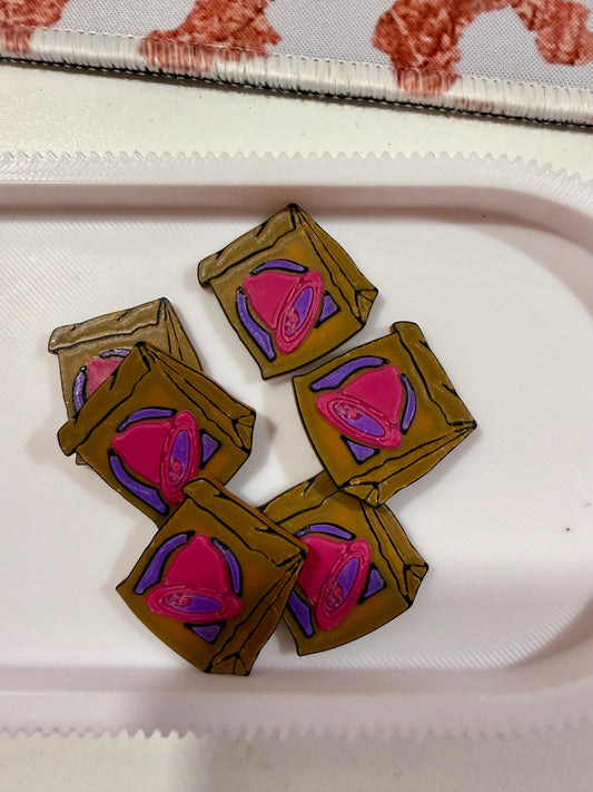 🌮 Taco Bout a Cute Flat Back Lid Charms – TB Bag