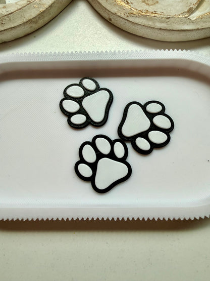 Flat Back Lid Charms – Dog Paw