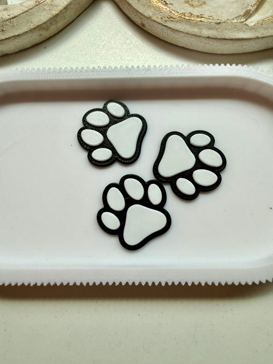 Flat Back Lid Charms – Dog Paw