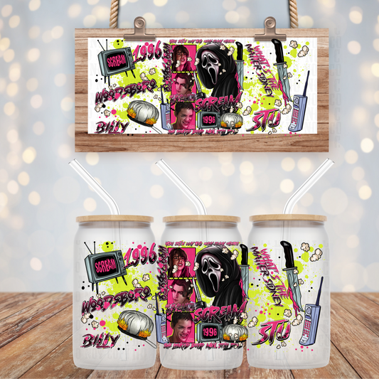 1996 SCREAM UV DTF CUP WRAP