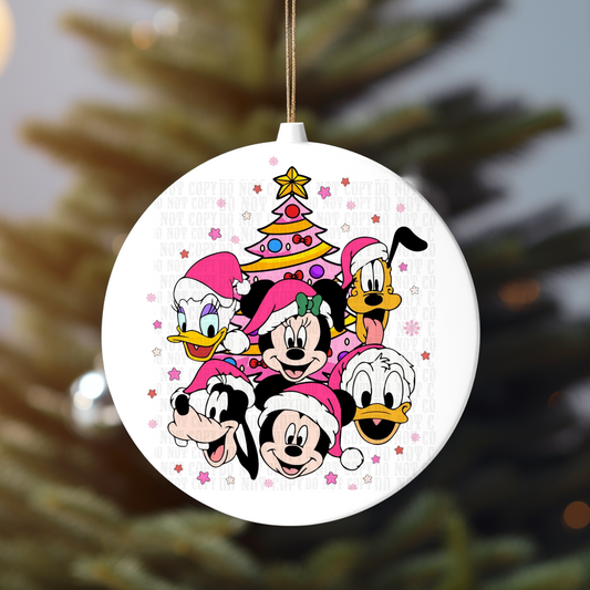 MAGICAL CHRISTMAS TREE ORNAMENT UV DTF DECAL