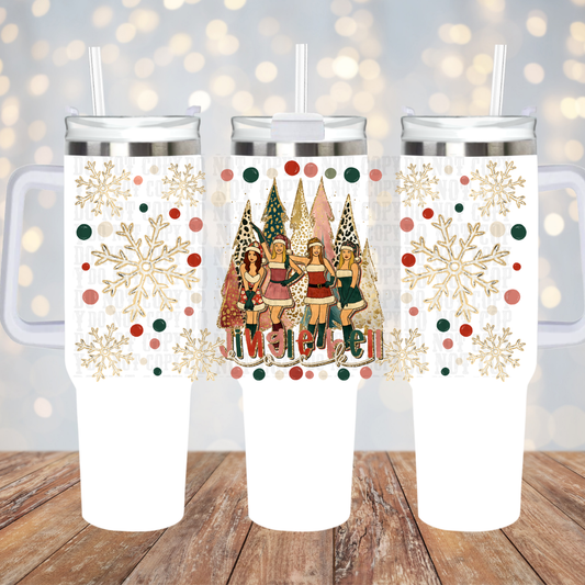 40oz MERRY & MEAN UV DTF CUP WRAP