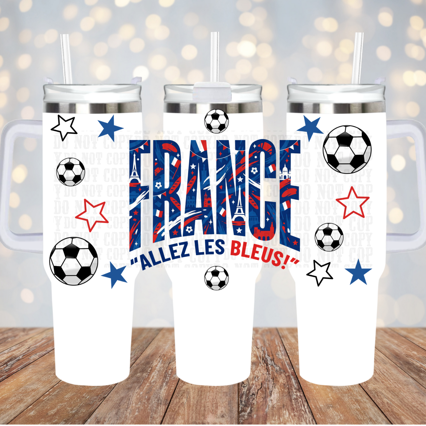 SOCCER WORLD CUP BUNDLE UV DTF CUP WRAP
