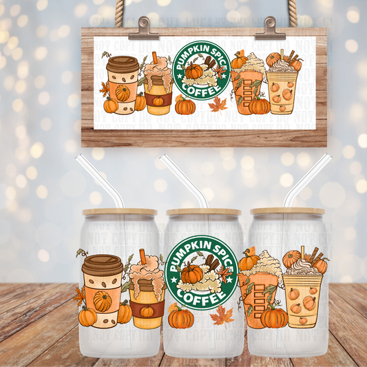 SPICE LATTE UV DTF WRAP