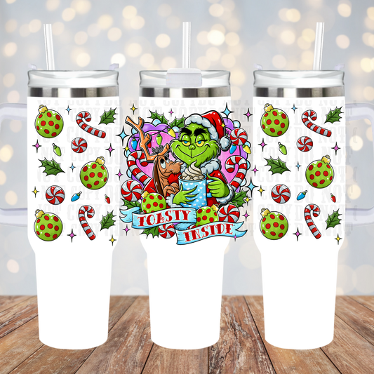 40oz TOASTY INSIDE  UV DTF CUP WRAP