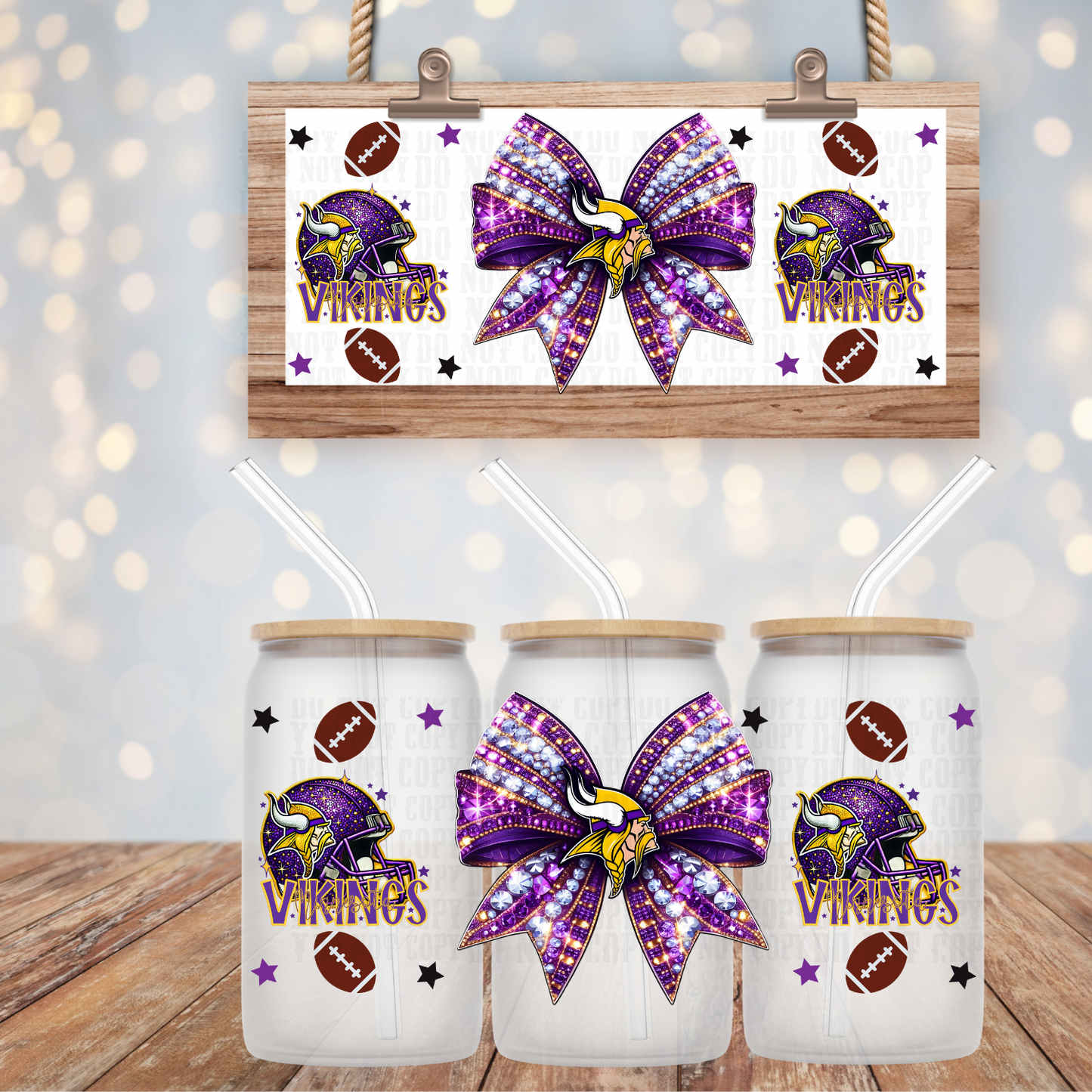 COQUETTE MINNIE-SOTA  BUNDLE UV DTF CUP WRAP-Shop Exclusive by Lilly