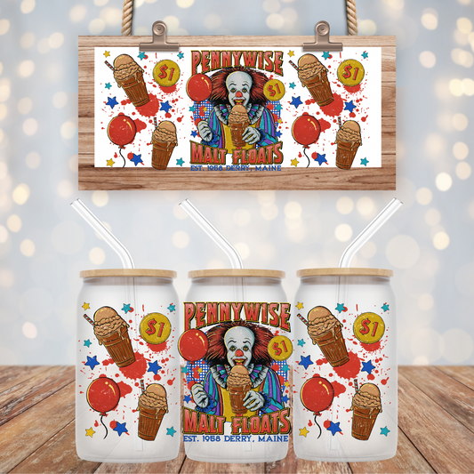 PENNY FLOAT  UV DTF CUP WRAP