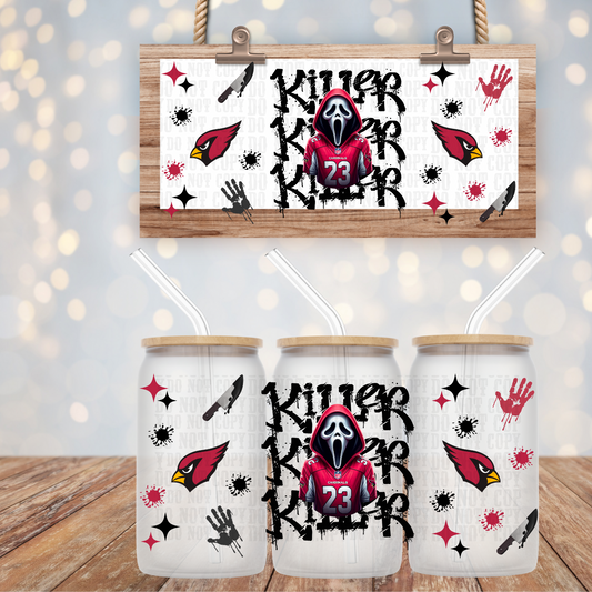 KILLER FOOTBALL BUNDLE UV DTF CUP WRAP - SHOP EXCLUSIVE BY LILLY