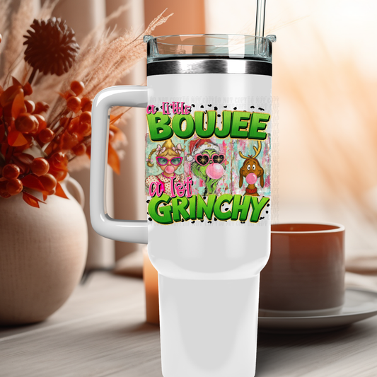 40oz A LITTLE BOUJEE CREW  UV DTF DECAL
