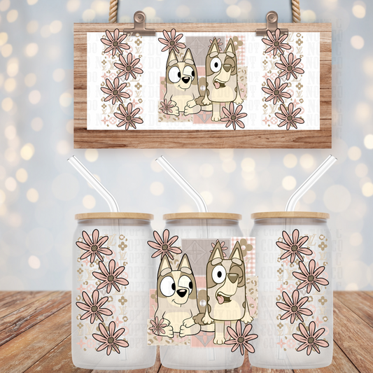 INSPIRED BLUEY UV DTF CUP WRAP