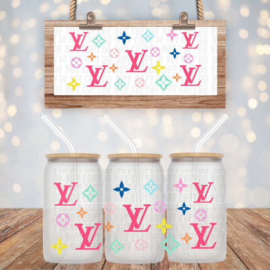 COLORFUL BOUJEE UV DTF CUP WRAP -SHOP EXCLUSIVE