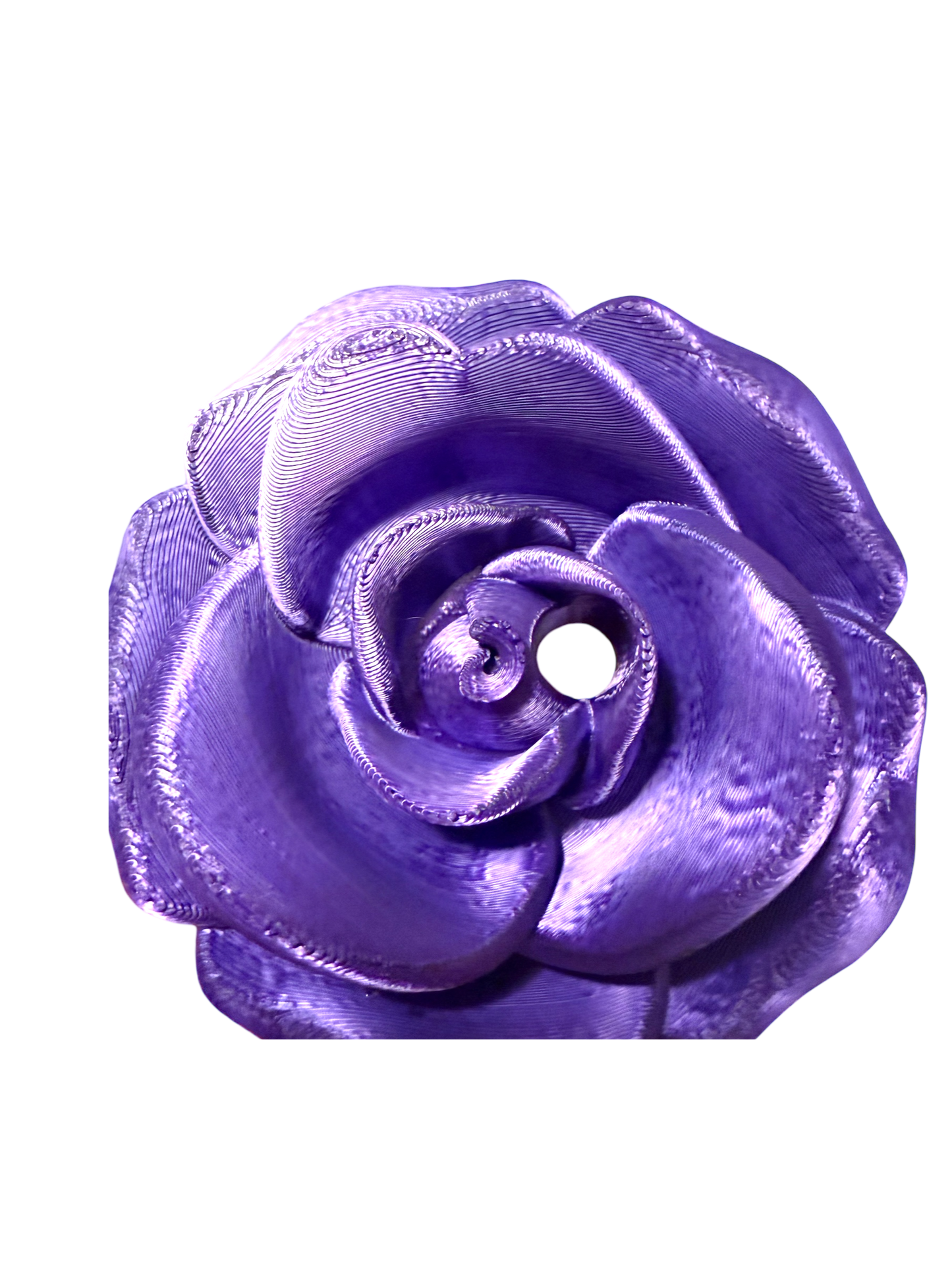 🌹16oz Single Rose Lid Topper – 3D Printed Floral Straw Topper | Tumbler Accessory