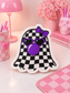 Checker GHOST Trinket Tray | Cute 3D Printed Catch-All Dish