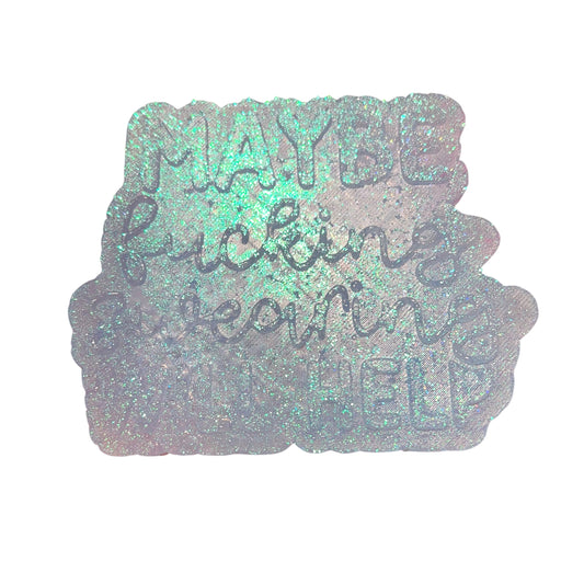 MAYBE F'IN SWEARING WILL HELP FRESHIE