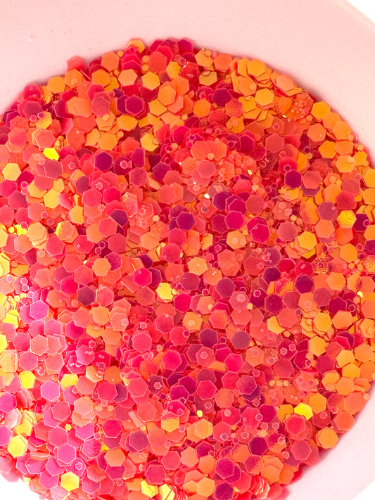 VIVA LAS VEGAS XL GLOW IN THE DARK CHUNKY GLITTER