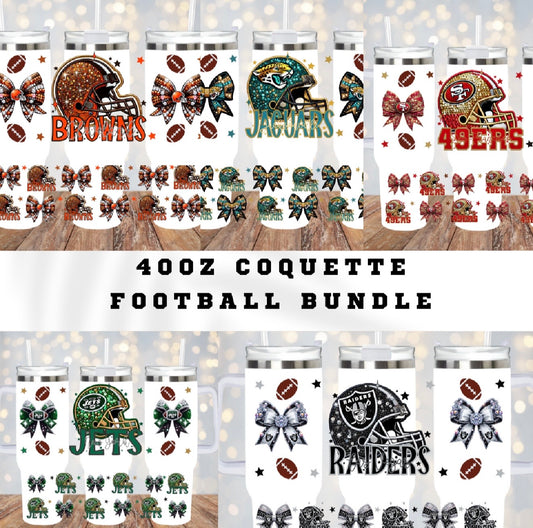 40oz COQUETTE  Bundle UV DTF CUP WRAP