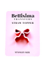 🎀Dainty Bow Straw Topper – 3D Printed Tumbler Accessory | Standard or Stanley Size