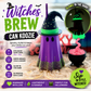 Witches Brew Glow-in-the-Dark Can Koozie | 3D Printed Halloween Can Holder