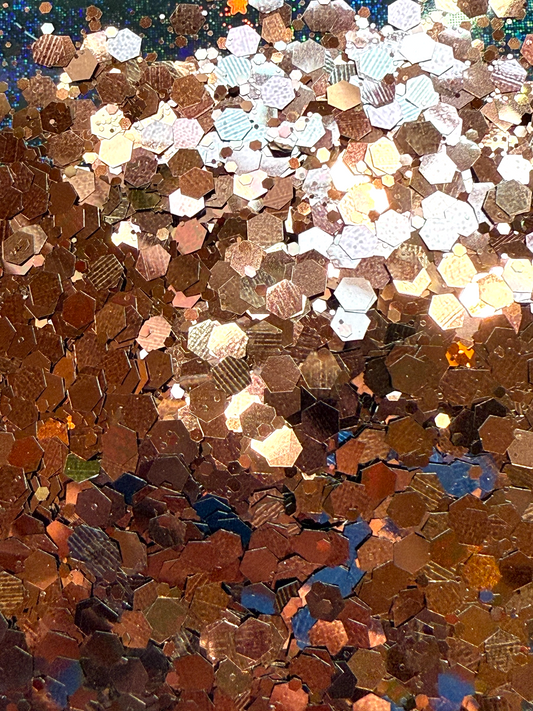 THE LUXE COLLECTION: Hermès - XL Chunky Glitter