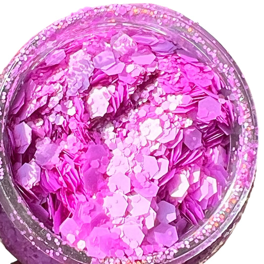 Aruba  : Neon Matte CHUNKY GLITTER