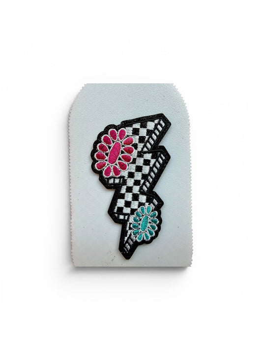 Checker Concho Patch