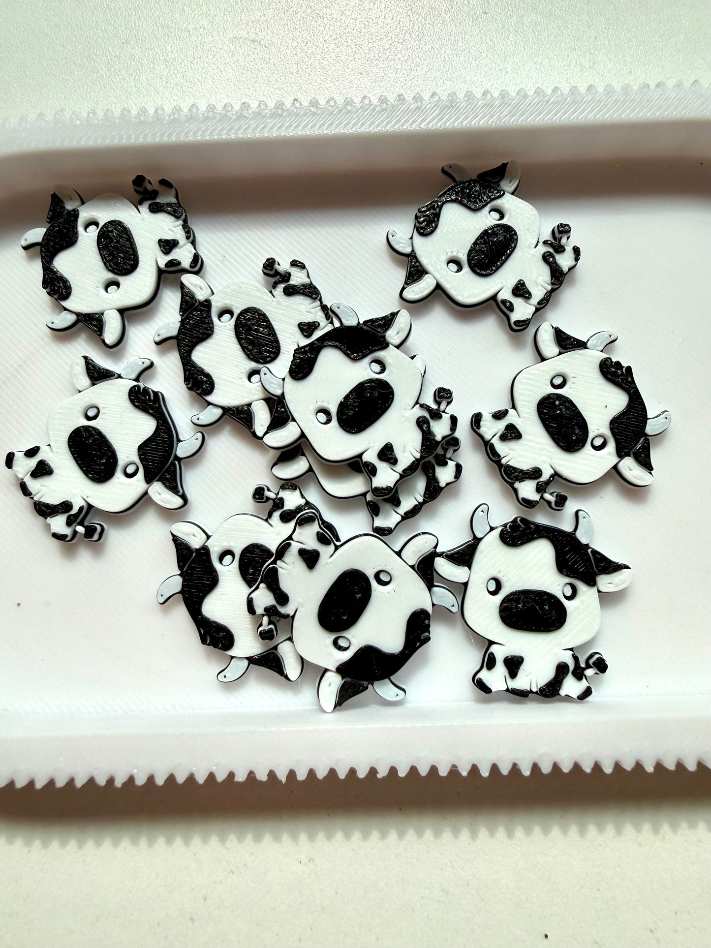 Flat Back Lid Charms – Cutesy Cow