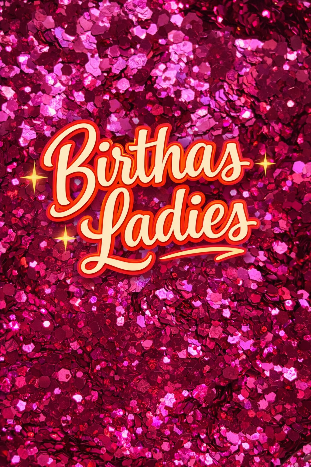 BIRTHAS LADIES Chunky Mirror Glitter Mix