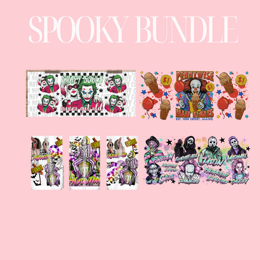 SPOOKY BUNDLE #1  for Tumbler Keychains