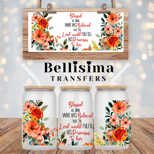 Blessed UV DTF Cup Wrap