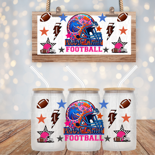 Boise State UV DTF Cup Wrap