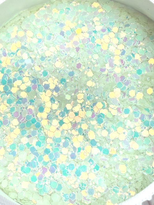 HOLY VEIL XL GLOW IN THE DARK CHUNKY GLITTER