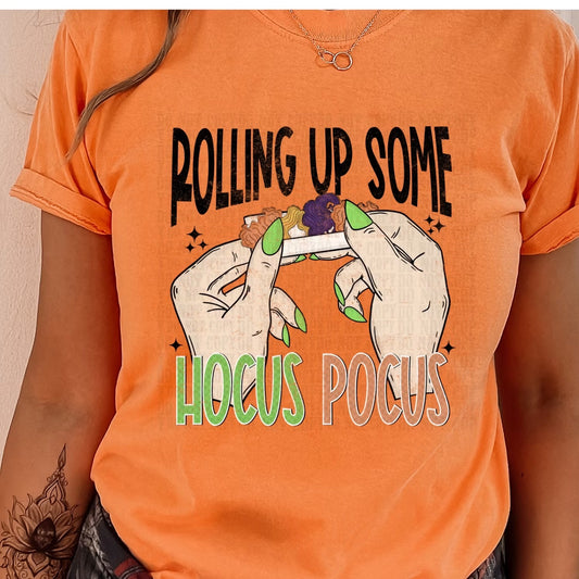 Rolling Up Some Hocus Pocus DTF