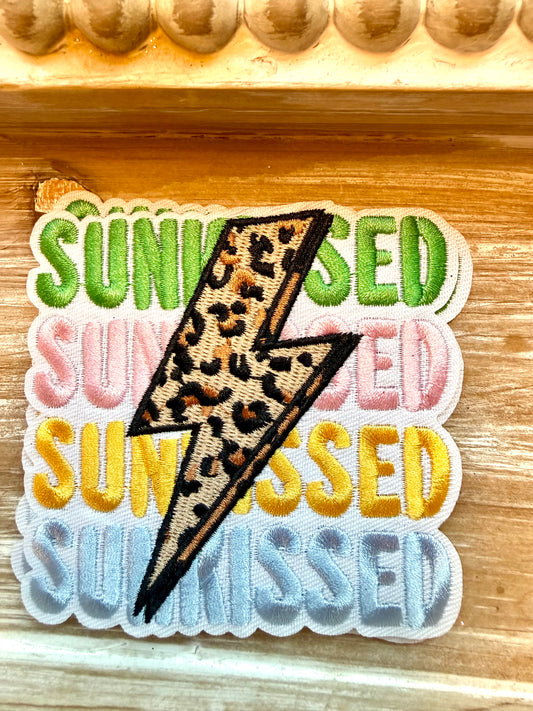 Sun-kissed bolt Hat Patch  4’5