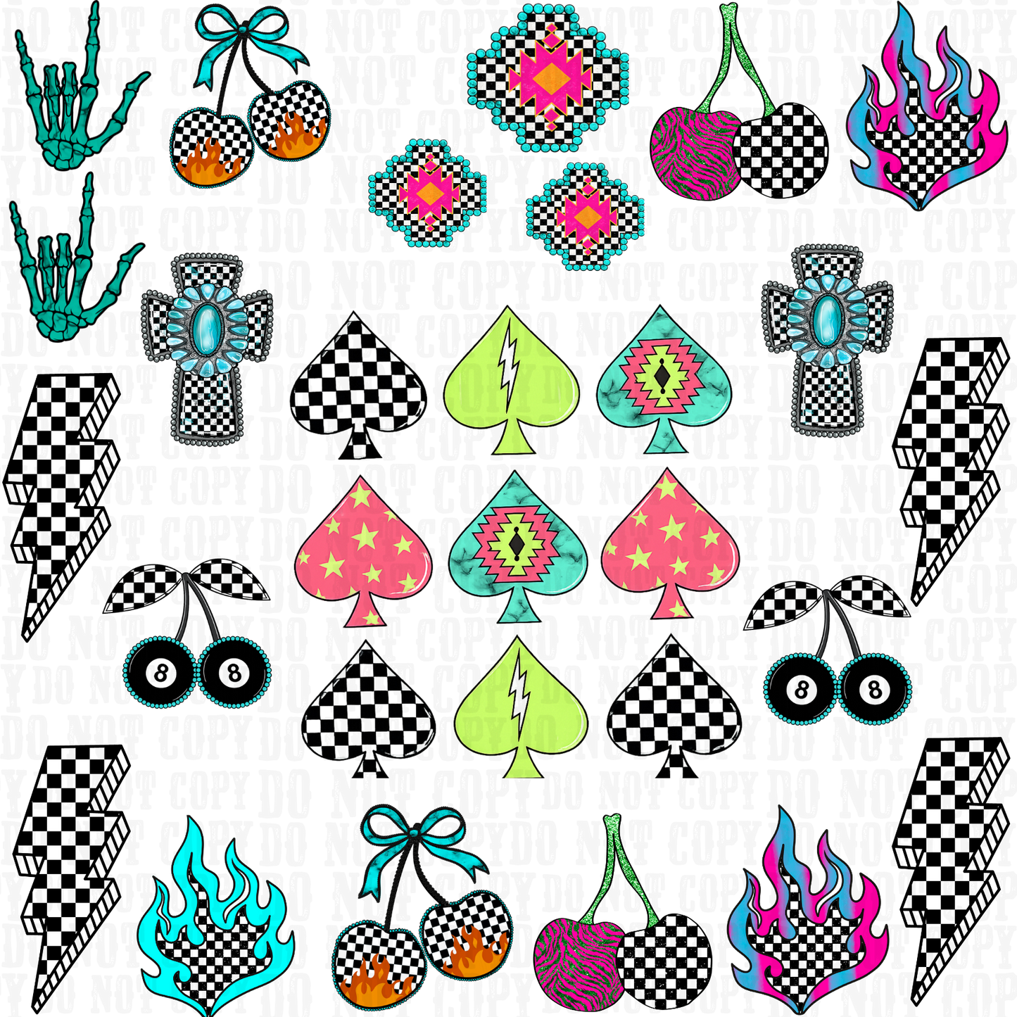 CHECKER YAWLTERNATIVE  ELEMENT SHEET -SHOP EXCLUSIVE