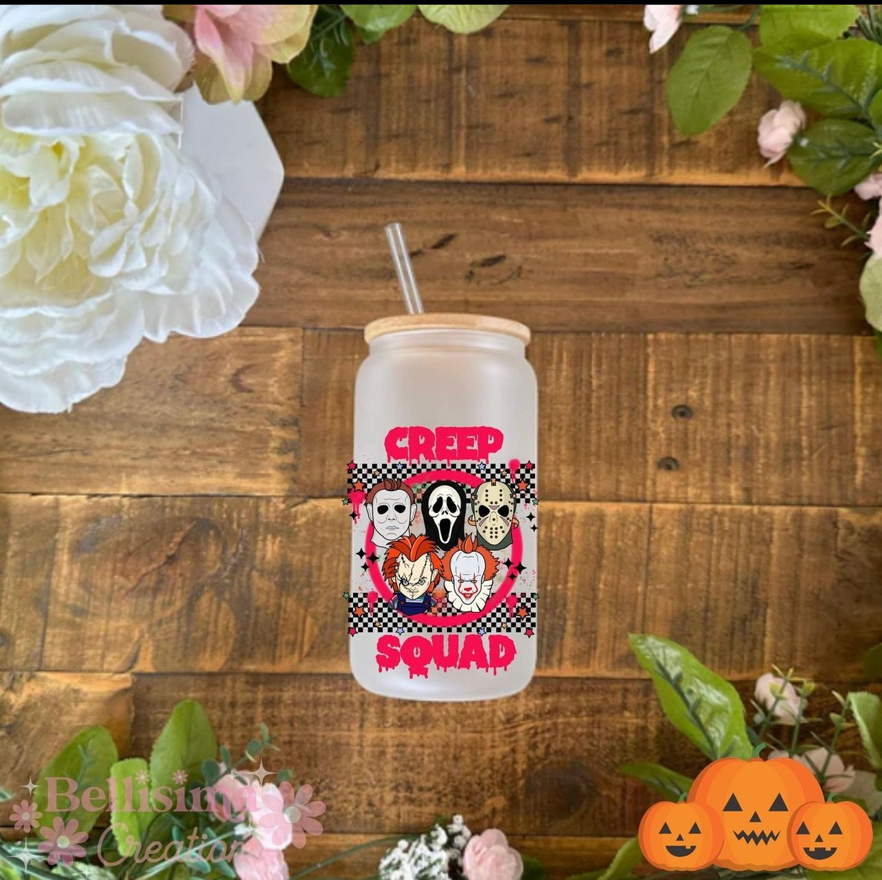 CREEP SQUAD  UV DTF CUP WRAP