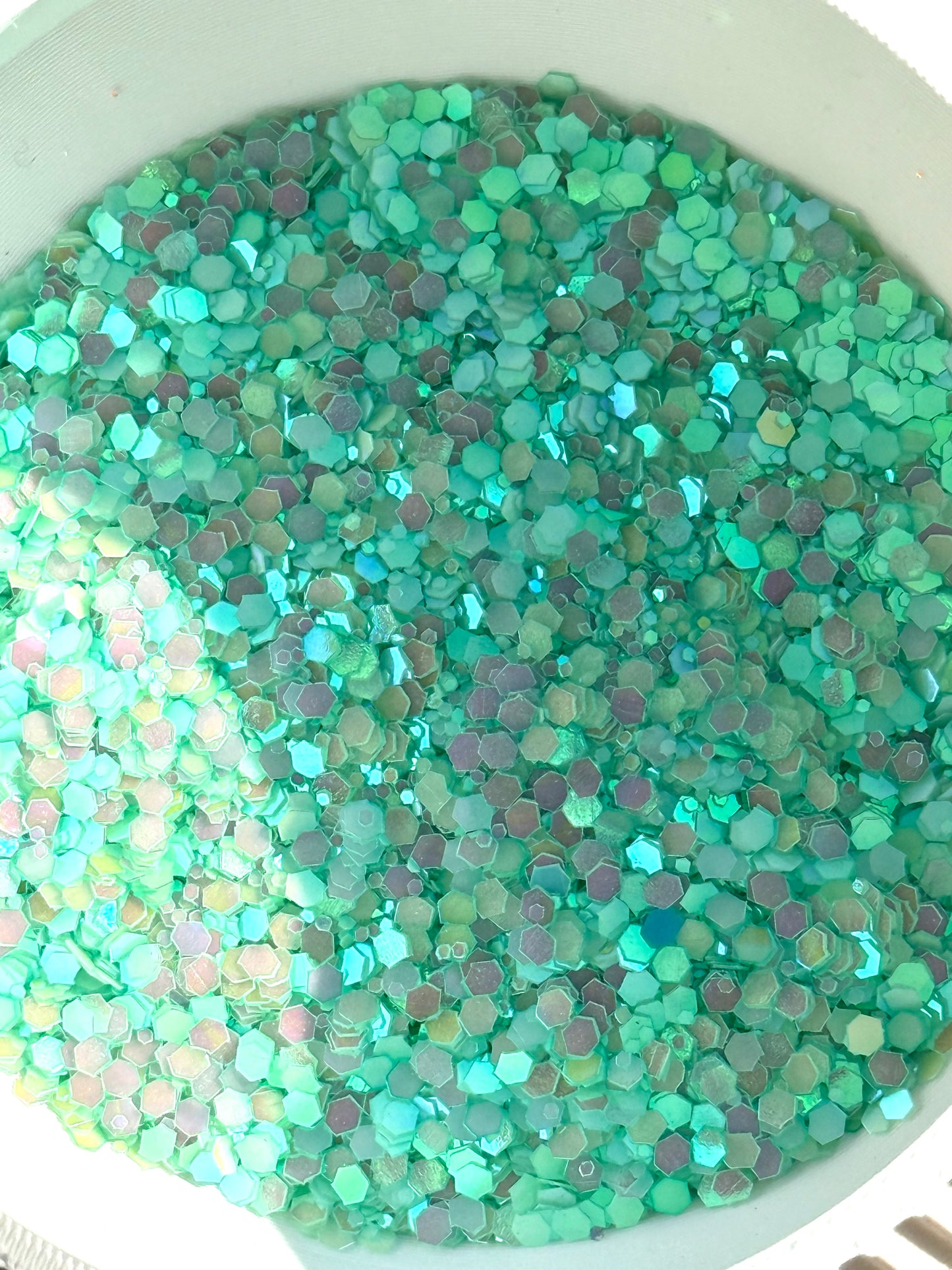 SHOW GIRL  XL GLOW IN THE DARK CHUNKY GLITTER