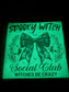 SPOOKY WITCH GLOW IN THE DARK DTF