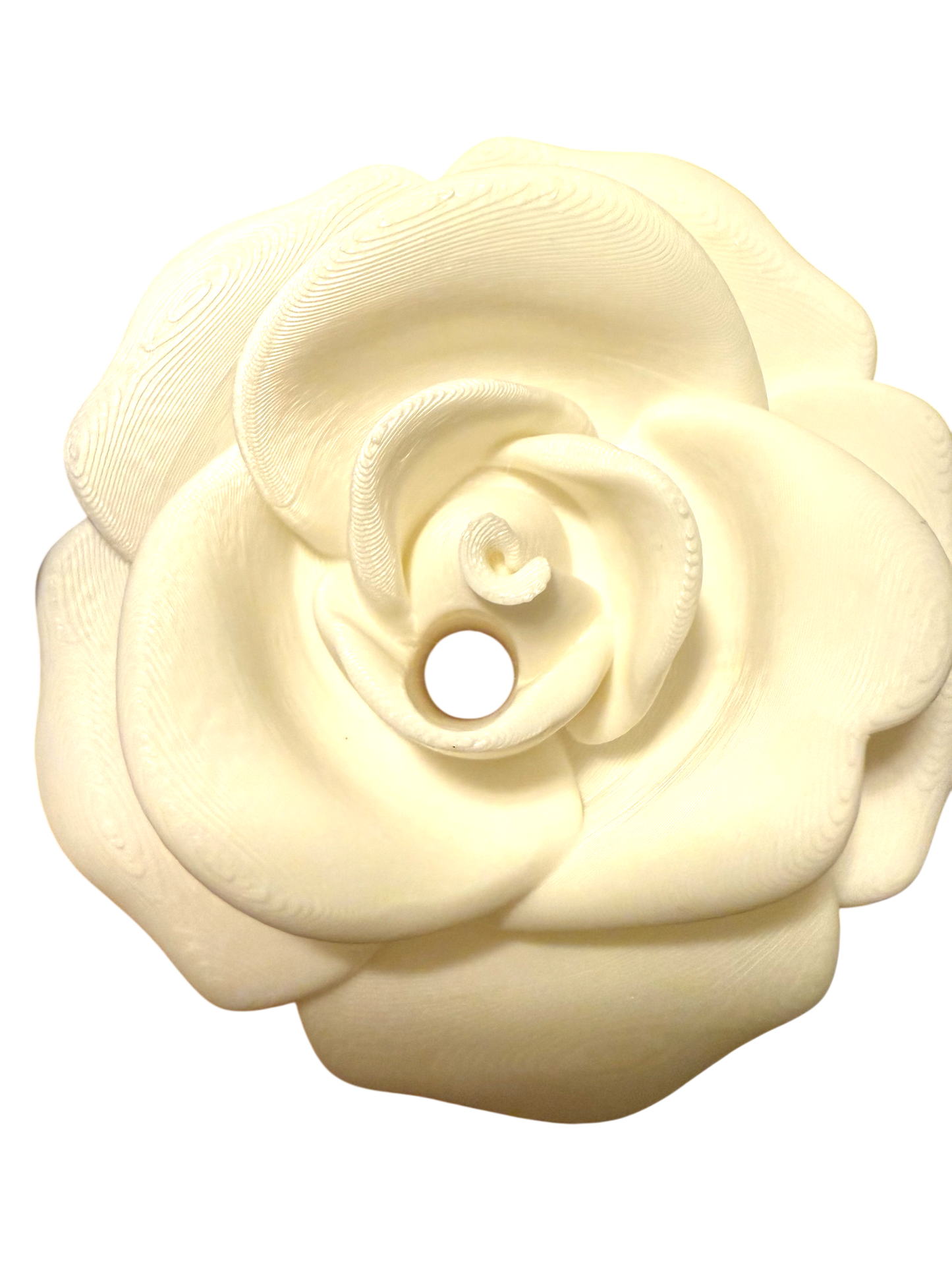 🌹16oz Single Rose Lid Topper – 3D Printed Floral Straw Topper | Tumbler Accessory