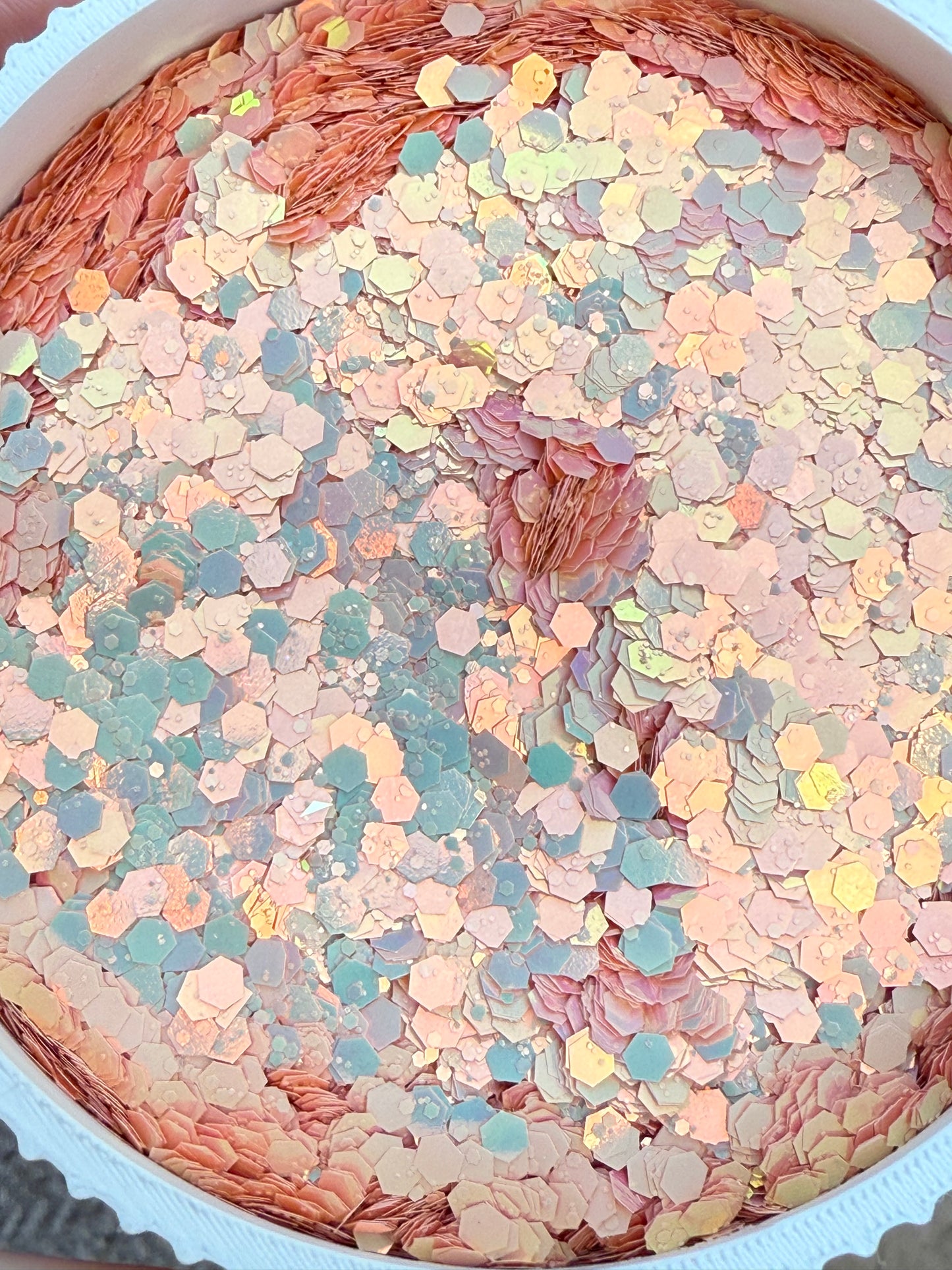 GINGERBREAD SPARK  CHUNKY MIX GLITTER