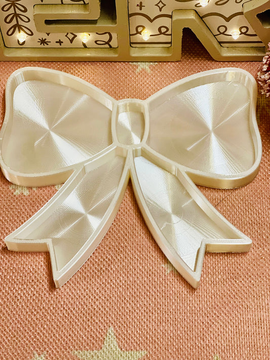 3D Coquette Bow Tray