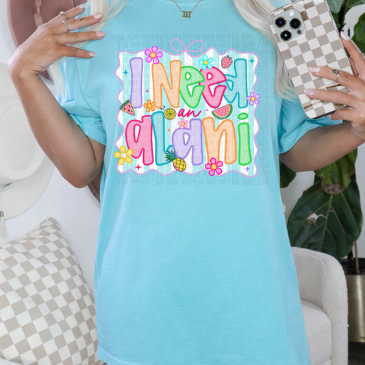 I Need An Ahhhh-lan-e T-Shirt