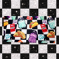 Nacho Average Desk Mat XL Desk Mat | 35x15 Large Desk Pad | Cute Checkerboard Taco Mouse Pad | Aesthetic Office & Gaming Setup Decor