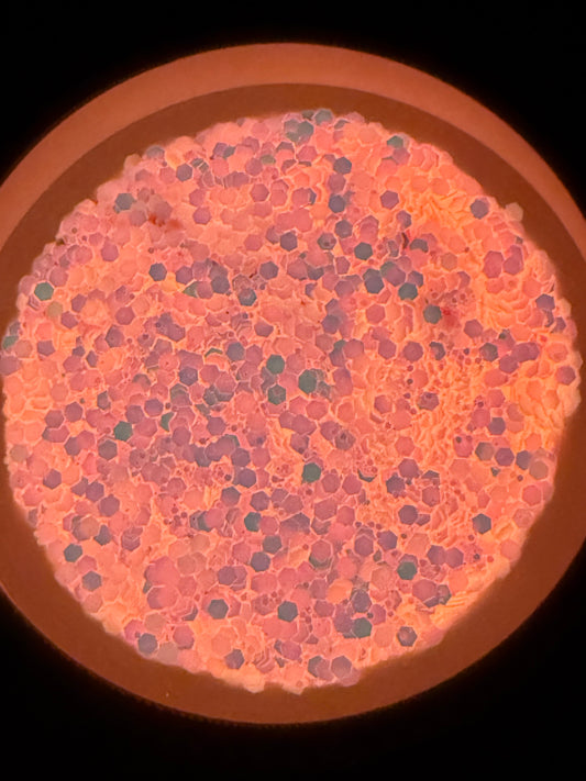 HIGH ROLLER XL GLOW IN THE DARK CHUNKY GLITTER