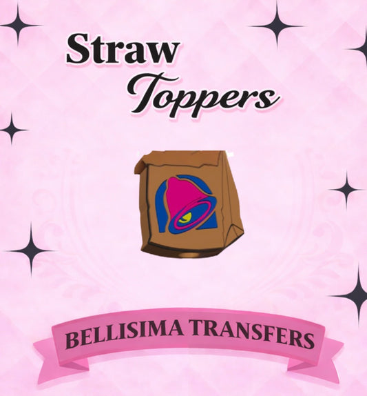 Taco Bout a Straw Topper – 3D Printed Tumbler Accessory | Standard or Stanley