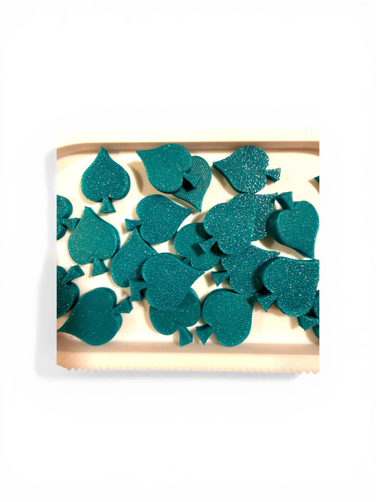 SPADES Flat Back Lid Charms