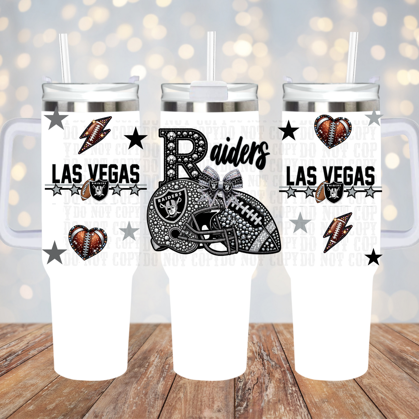 40oz 2026 Faux Rhinestone  Bundle UV DTF CUP WRAP