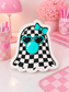 Checker GHOST Trinket Tray | Cute 3D Printed Catch-All Dish