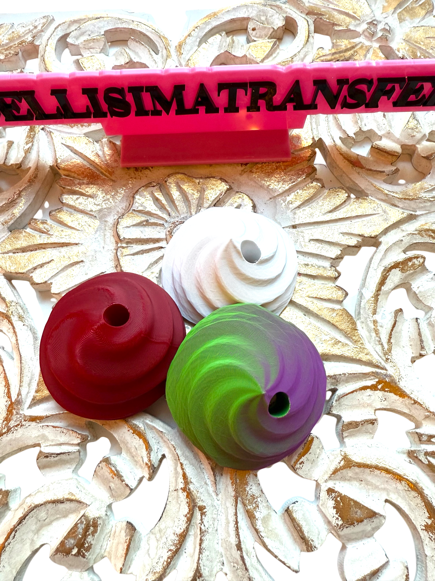 ☁️ Whipped Lid Topper – 3D Printed Tumbler Lid Accessory